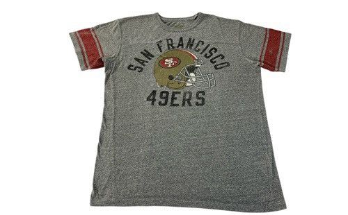NFL Hype NFL San Francisco 49ers Striped Sleeve Crewneck Tee Size US L / EU 52-54 / 3 - 1 Thumbnail