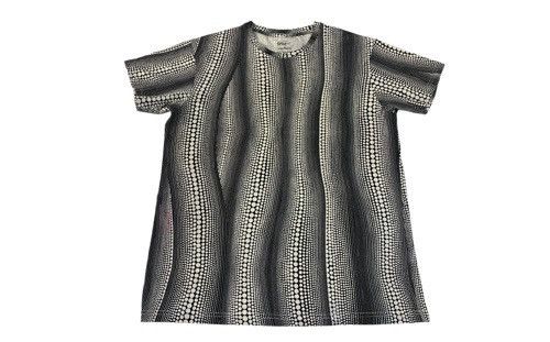 image of Hype Sprzny Moma Edition Yayoi Kusama Baloon Psychedelic Tee in Black, Men's (Size Medium)