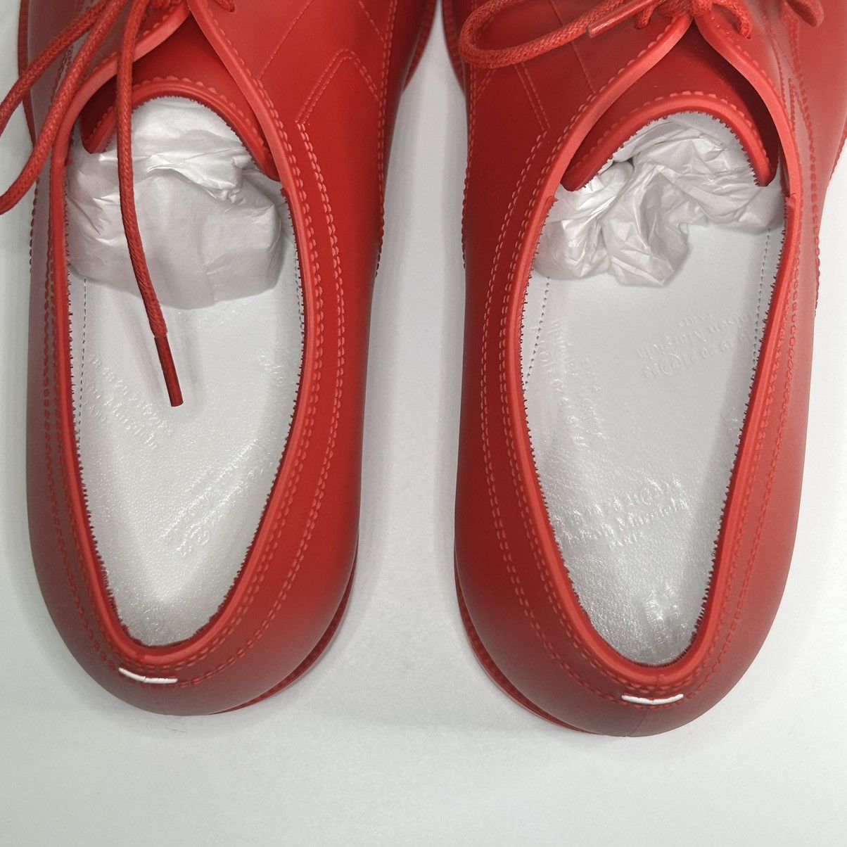 Maison Margiela New Maison Margiela Rubber Derby Tabi Shoes Size 41 Size US 8 / EU 41 - 4 Thumbnail