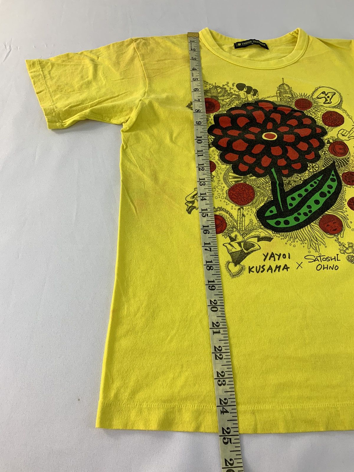 Japanese Brand 24 Hour Television Yayoi Kusama X Satoshi Ohni Floral Print Size US S / EU 44-46 / 1 - 10 Thumbnail