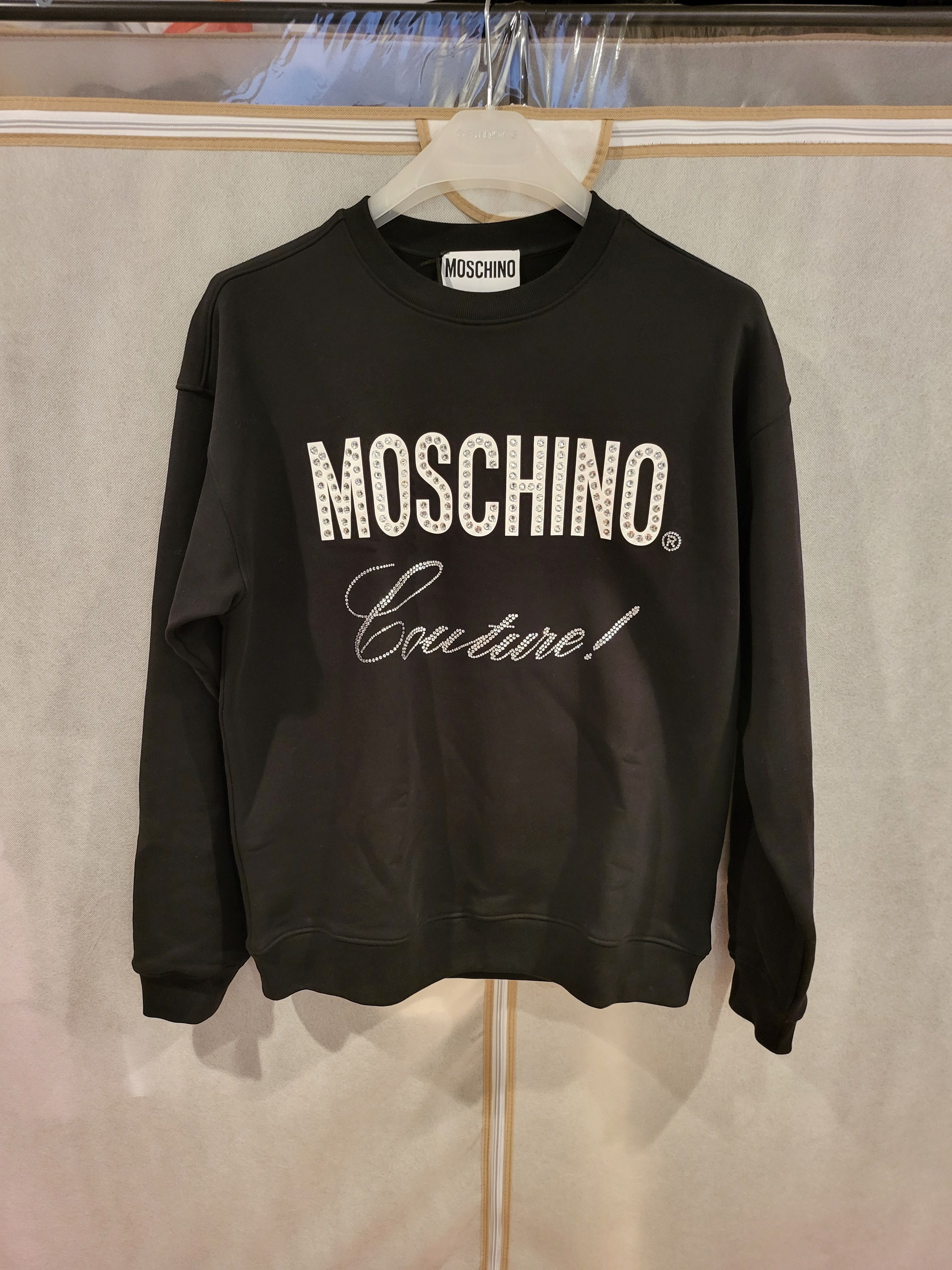 Moschino couture sweatshirt outlet