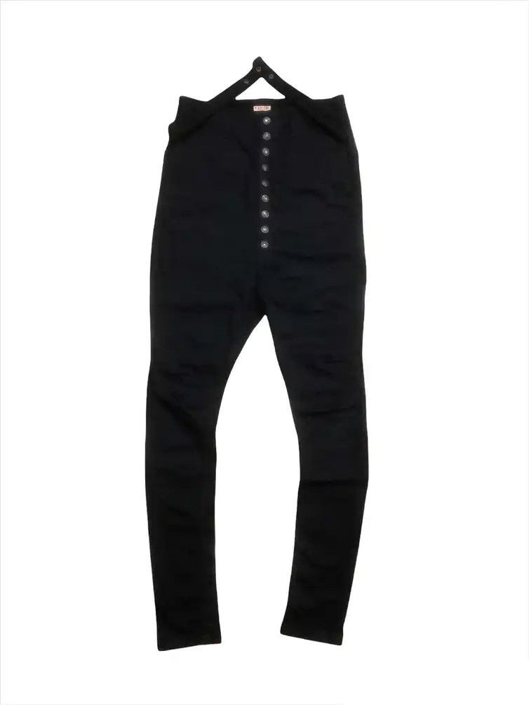Kapital GRAIL🔥OG Kapital Kountry Million Button Skinny Denim Pants Size 28" / US 6 / IT 42 - 2 Thumbnail
