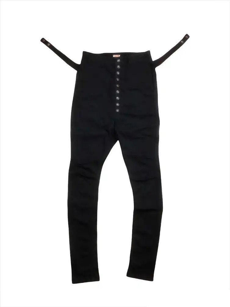Kapital GRAIL🔥OG Kapital Kountry Million Button Skinny Denim Pants Size 28" / US 6 / IT 42 - 1 Thumbnail