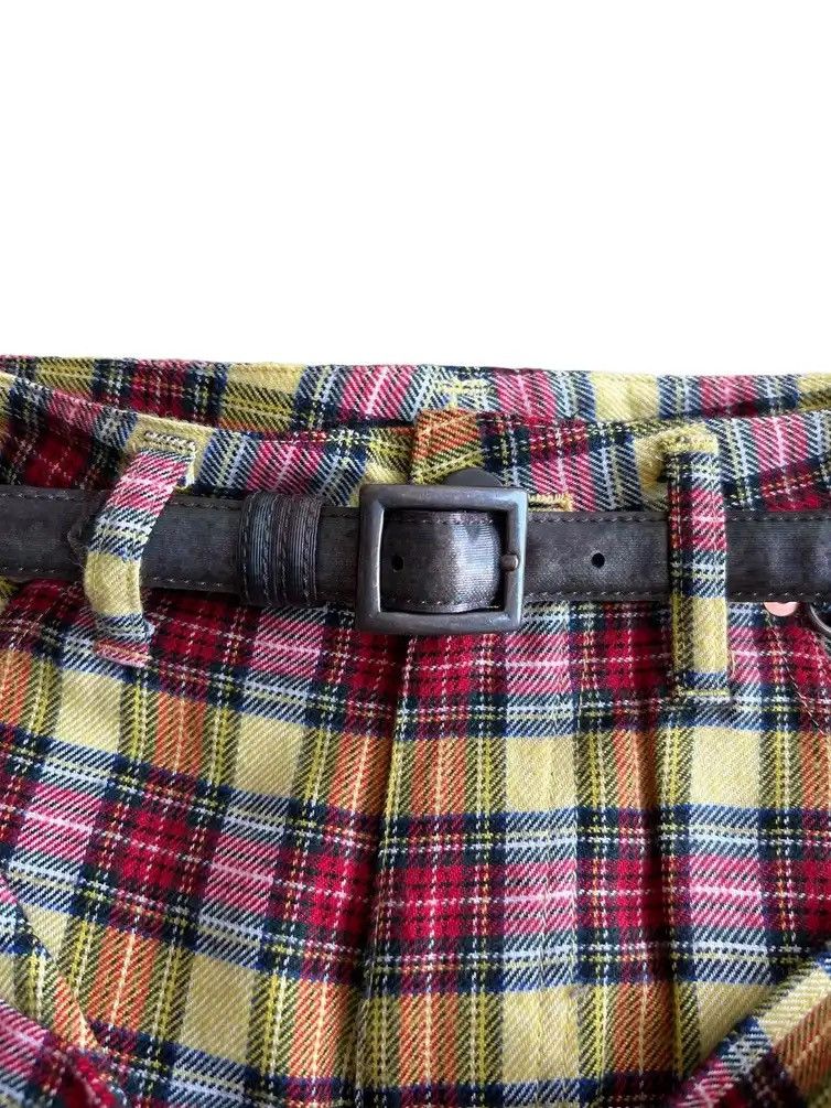 Gaultier Homme Objet × Jean Paul Gaultier ARTISANAL🔥Jean Paul Gaultier Cyberpunk Anarchy Leather Belt Size ONE SIZE - 3 Thumbnail
