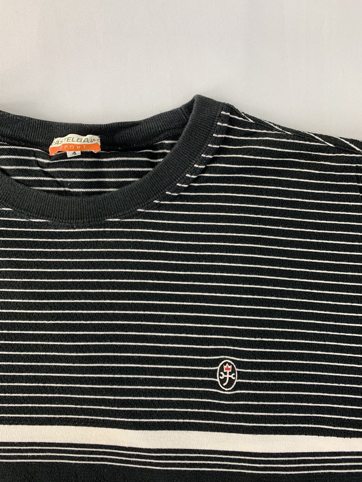 Jean Charles De Castelbajac Jean Charles De Castelbajac Sport Striped Printed Tee Size US XL / EU 56 / 4 - 4 Thumbnail
