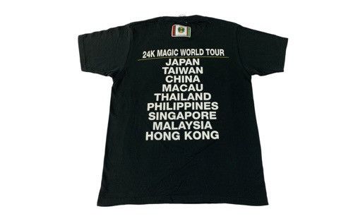 Band Tees Cross Colour X Bruno Mars 24k Magic Asian World Tour Tee Size US S / EU 44-46 / 1 - 2 Thumbnail