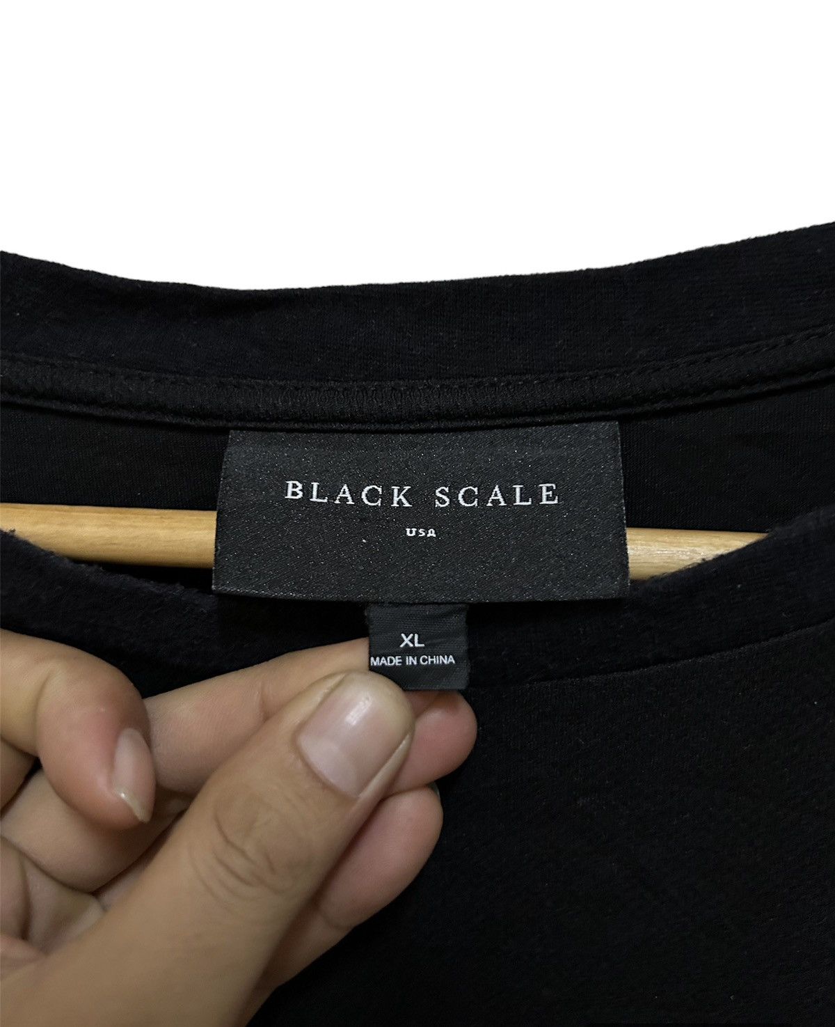 Black Scale 💥BLACK SCALE JERSEY BLVCK STAR🔥 Size US XL / EU 56 / 4 - 9 Thumbnail
