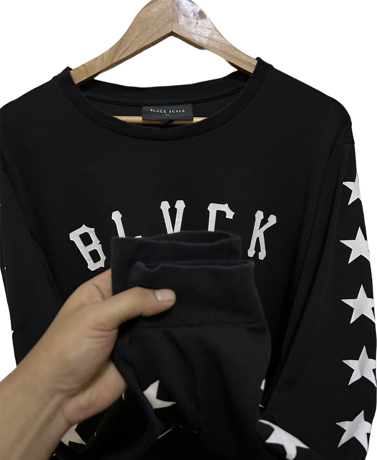 Black Scale 💥BLACK SCALE JERSEY BLVCK STAR🔥 Size US XL / EU 56 / 4 - 4 Thumbnail