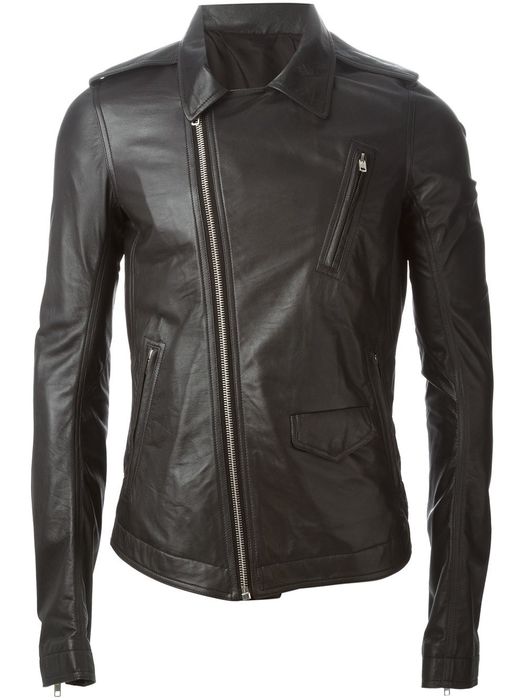 Rick Owens SS15 Faun Stooges Lamb Leather Biker Jacket 48 | Grailed