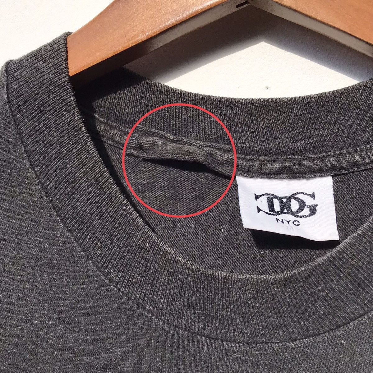 Vintage Vintage 90s CG Design 94 Question Mark Tee Sun Faded Size US M / EU 48-50 / 2 - 15 Thumbnail