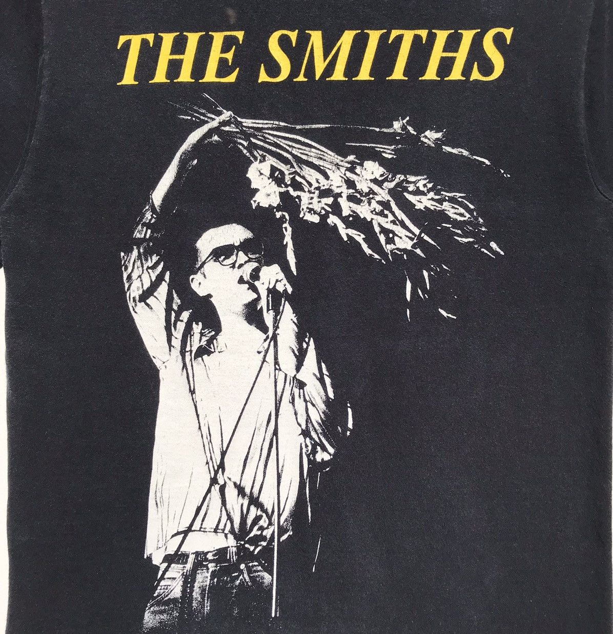 Band Tees Vintage The Smiths Morrissey Britpop Band Shirt SunFaded Size US S / EU 44-46 / 1 - 9 Thumbnail