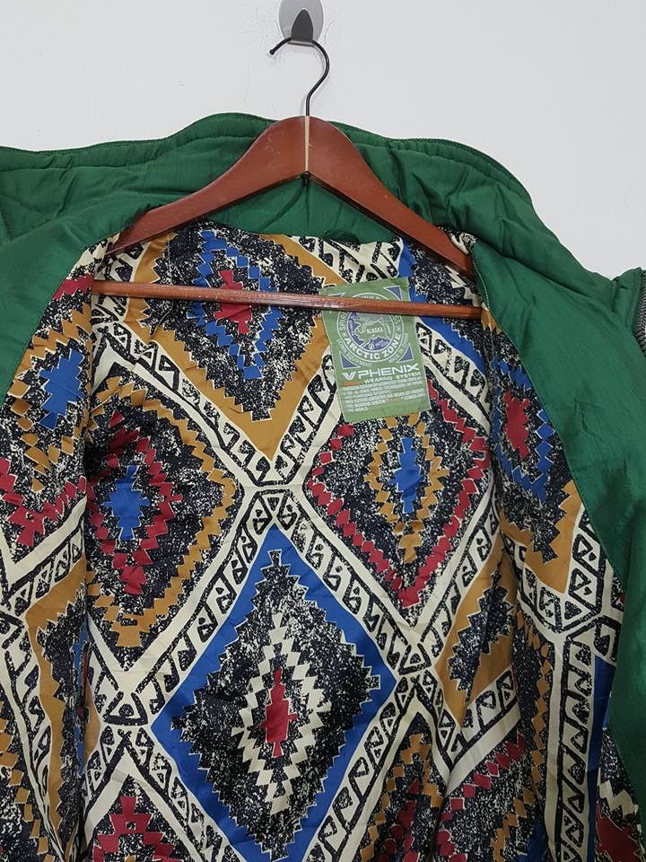 Japanese Brand PHENIX Down Equipment Bomber Style Spellout Ski Jacket Size US M / EU 48-50 / 2 - 5 Thumbnail