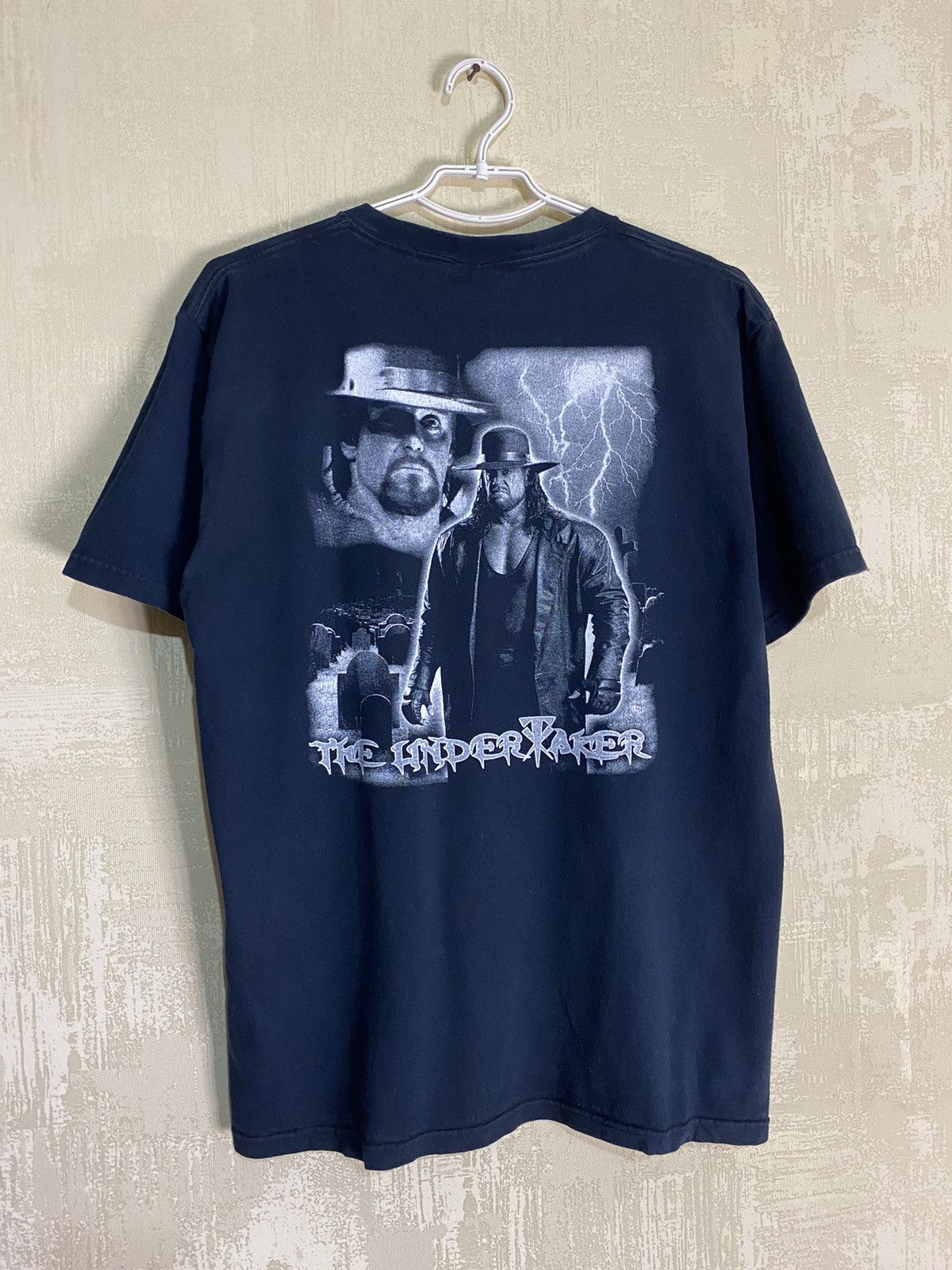 Vintage × WWE × WWF Vintage WWF Batista x The Undertaker WWE Wrestling Tee Size US L / EU 52-54 / 3 - 2 Thumbnail