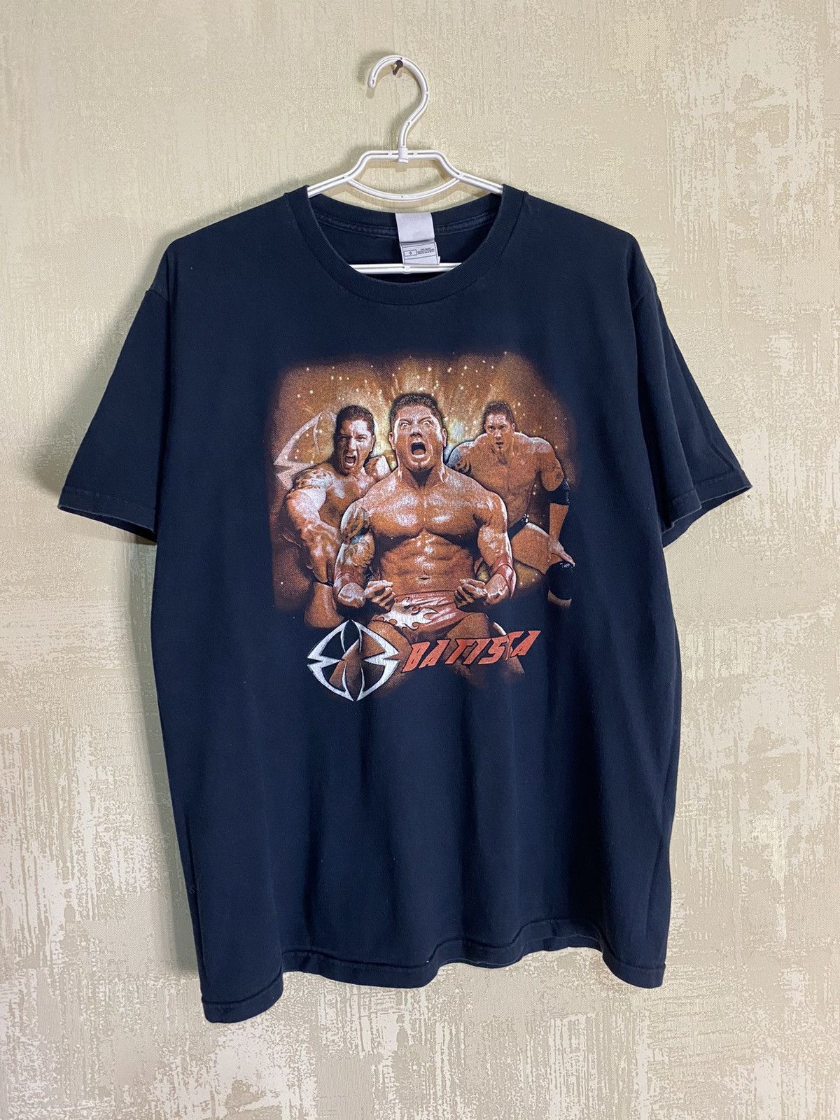 Vintage × WWE × WWF Vintage WWF Batista x The Undertaker WWE Wrestling Tee Size US L / EU 52-54 / 3 - 1 Thumbnail