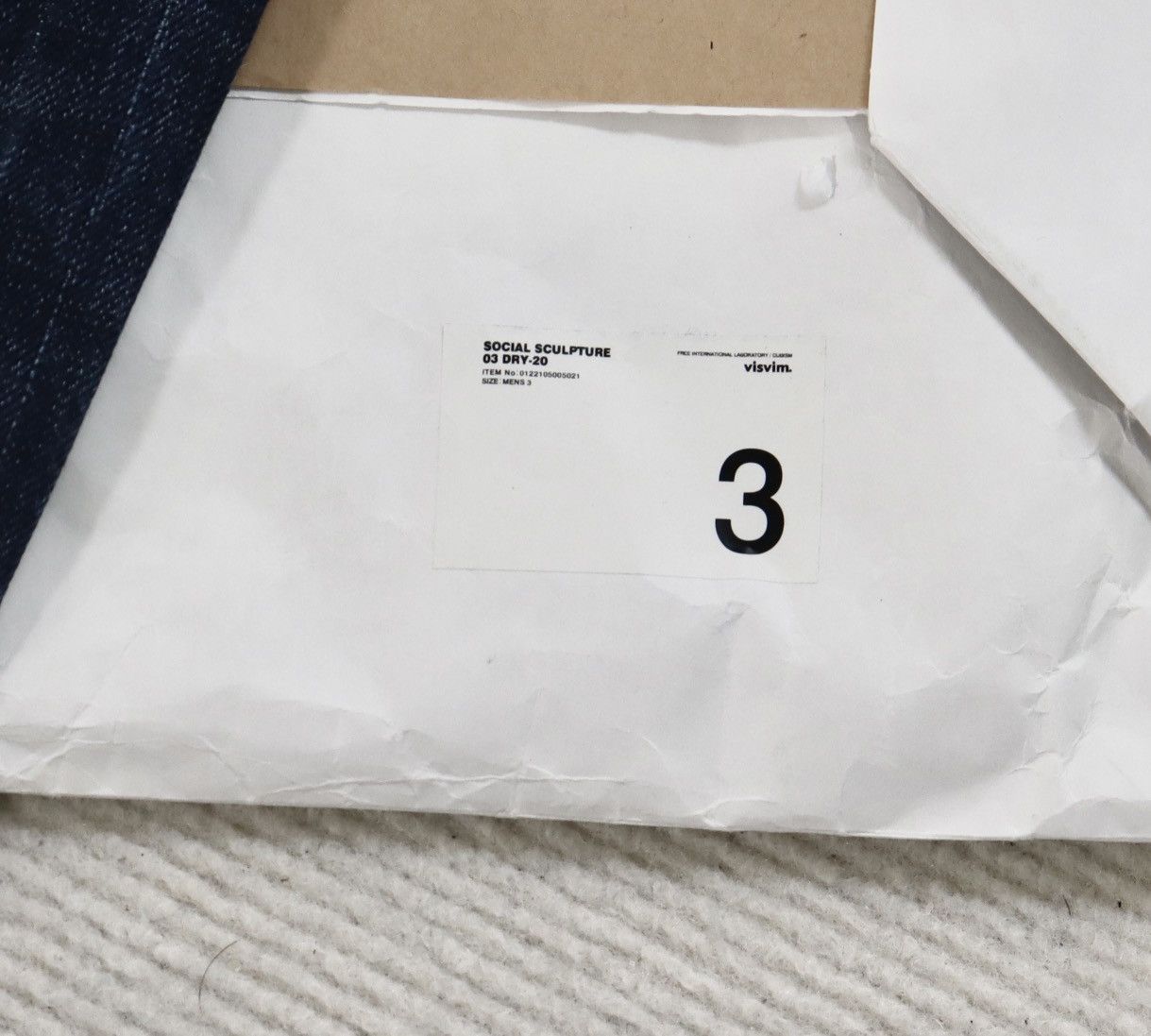 Visvim 22ss Social Sculpture 03 Dry20 size3