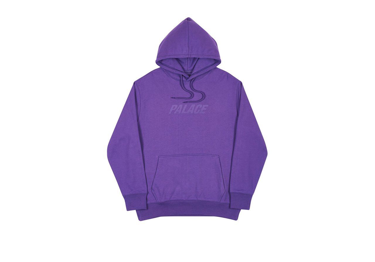 Palace Palace Jumbo Ferg Hood Hoodie Purple Large Tri Ferg triferg Grailed
