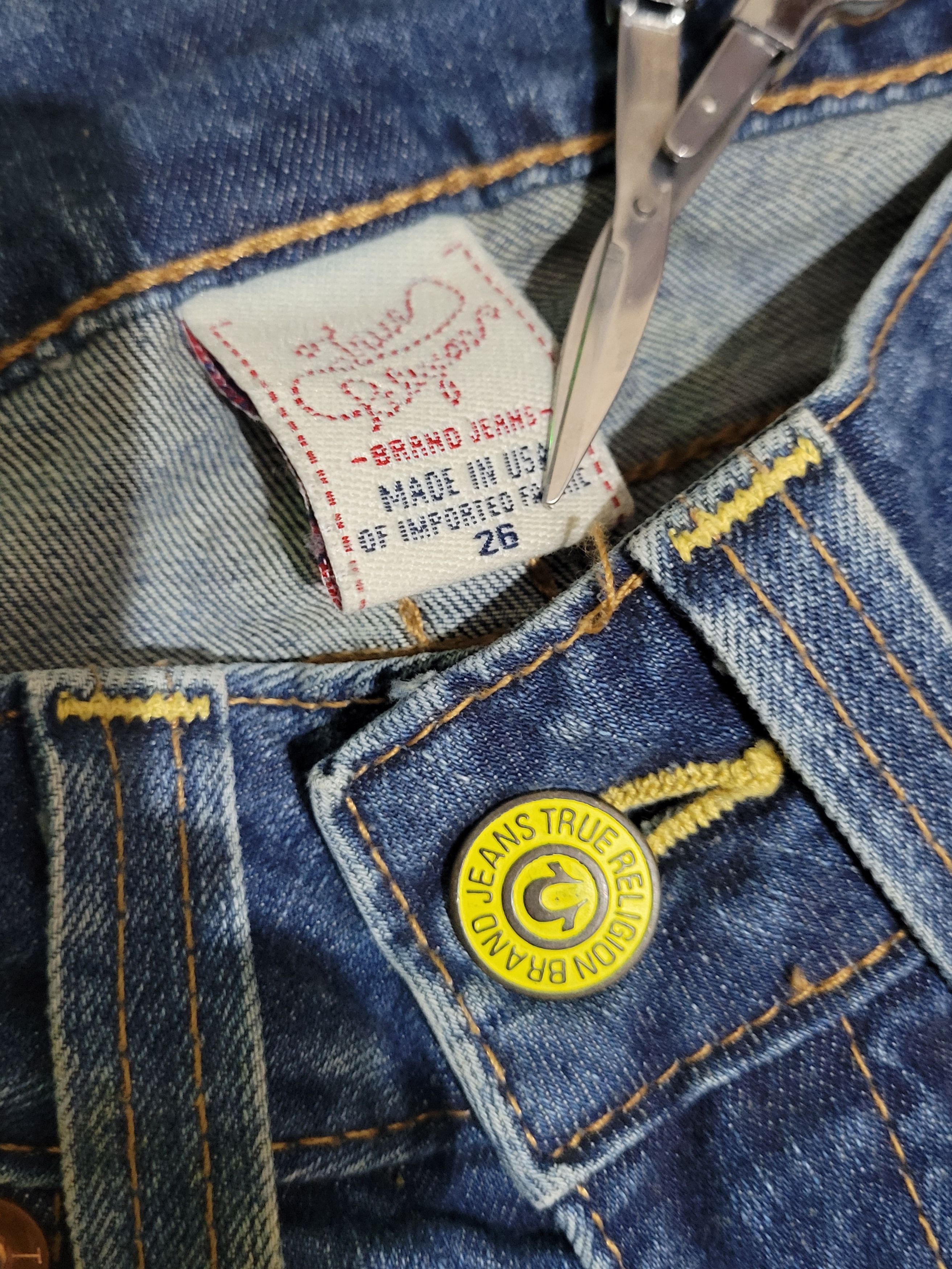 True Religion Vintage y2k True Religion Jeans Size 26" / US 2 / IT 38 - 1 Thumbnail