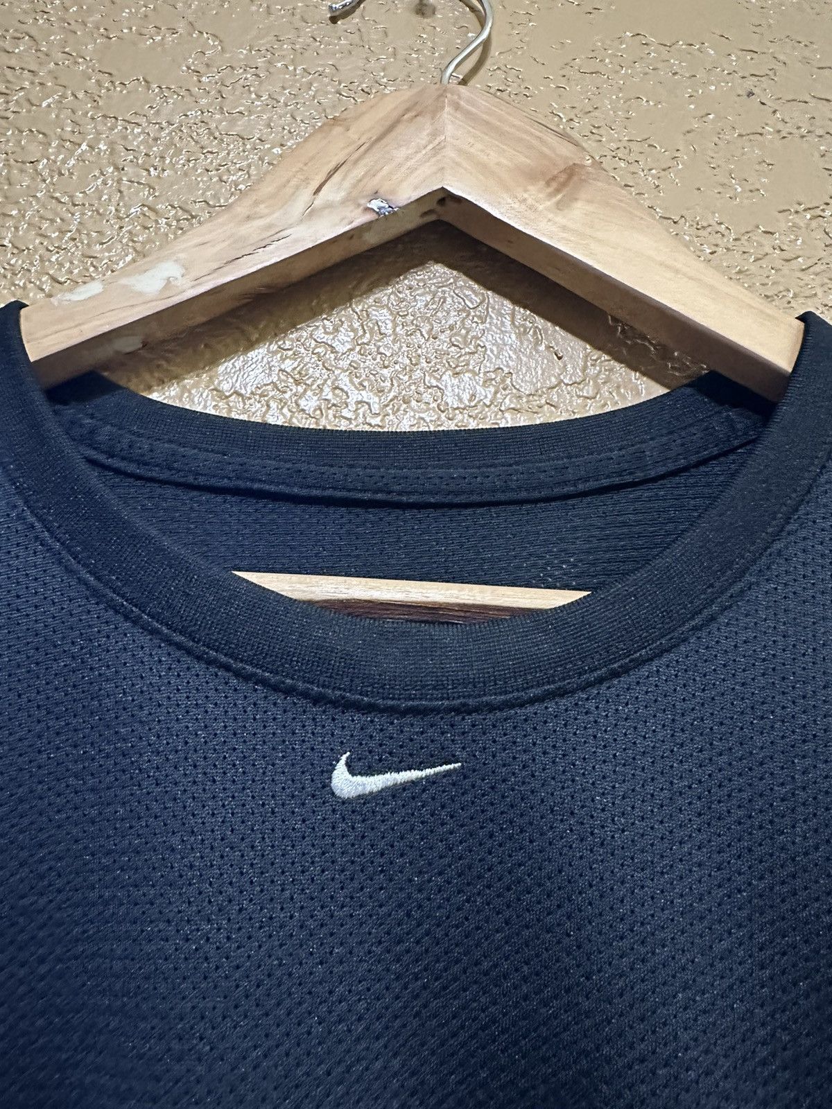 Nike × Vintage 00s Vintage Nike Embroidered Swoosh Mesh Jersey Size US XL / EU 56 / 4 - 2 Thumbnail
