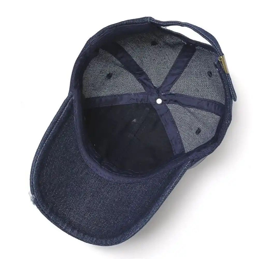 Japanese Brand Ripped Vintage Cap Size ONE SIZE - 4 Thumbnail