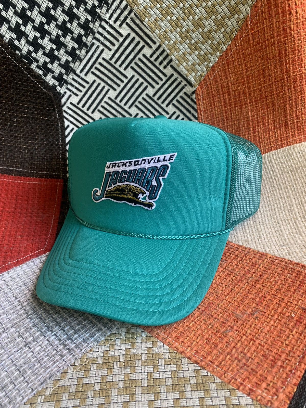 Vintage Custom Vintage 90s Jacksonville Jaguars Trucker Hat