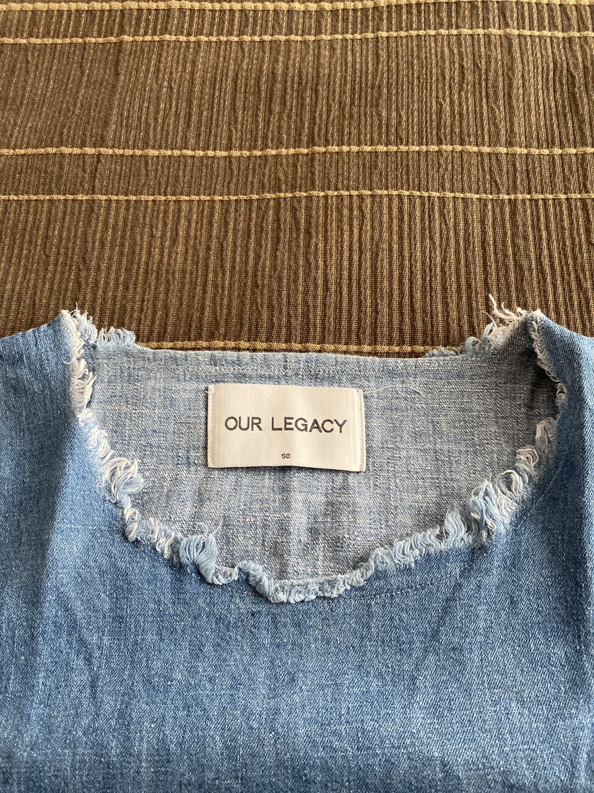 Our Legacy Denim Shirting SS14 Worn by Pharrell Size US M / EU 48-50 / 2 - 6 Thumbnail