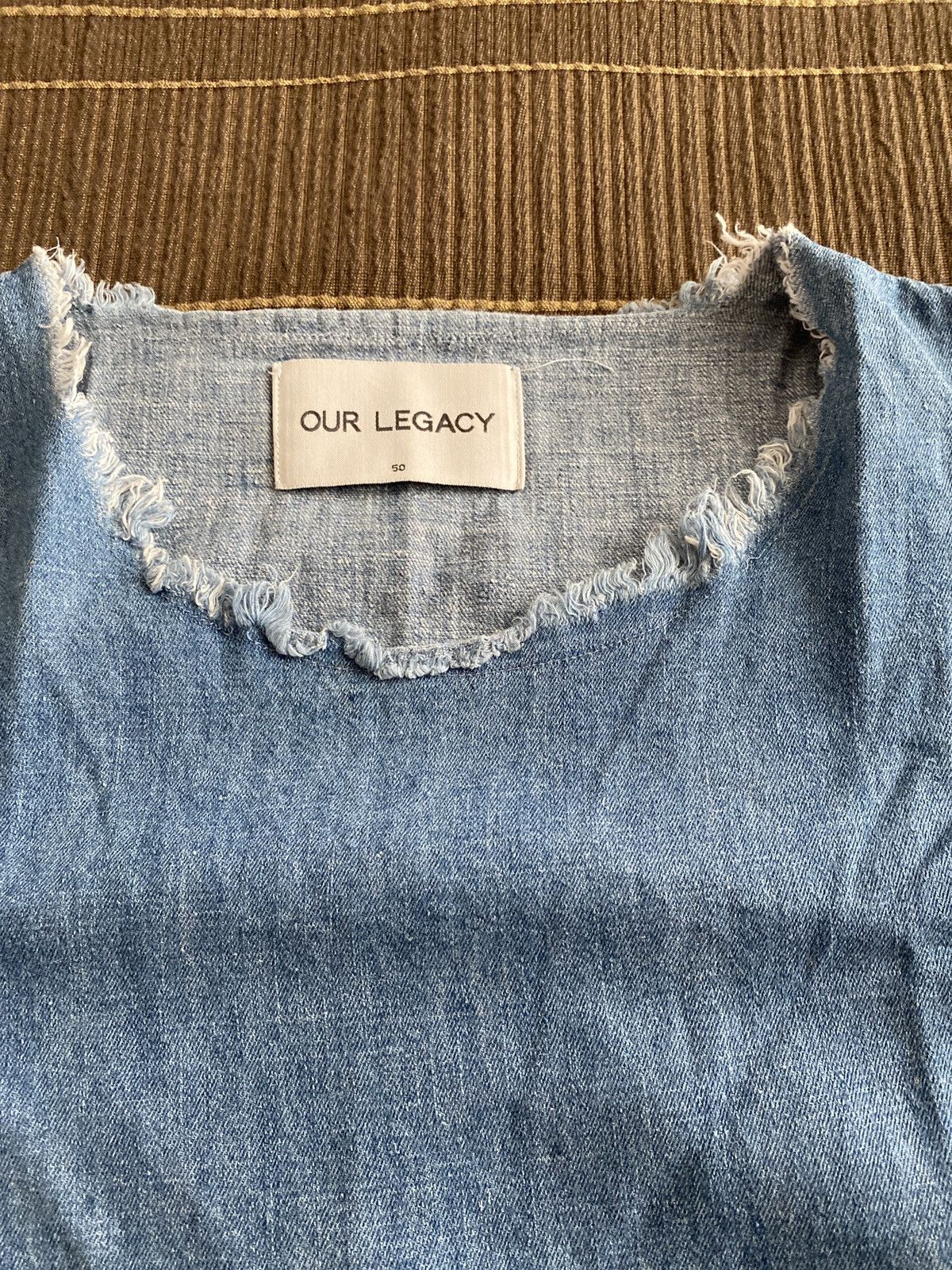 Our Legacy Denim Shirting SS14 Worn by Pharrell Size US M / EU 48-50 / 2 - 2 Thumbnail