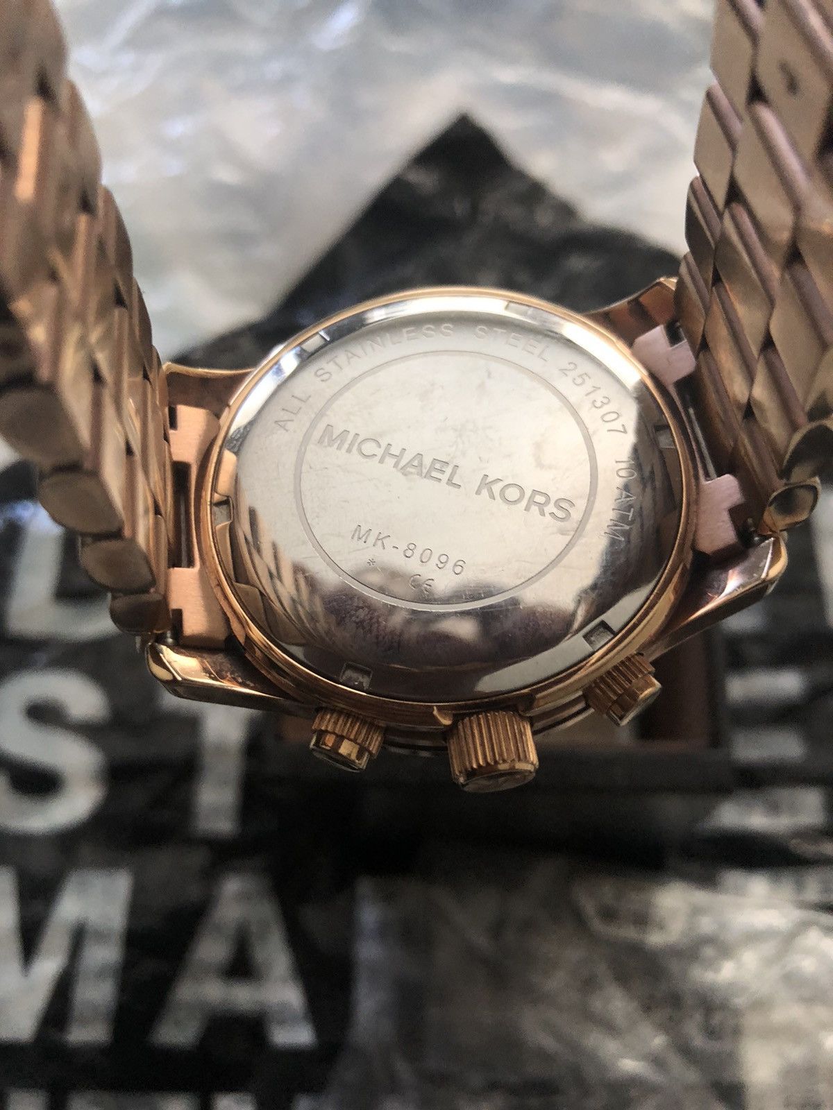 Michael Kors Michael Kors Oversized Runway Watch Size ONE SIZE - 6 Thumbnail