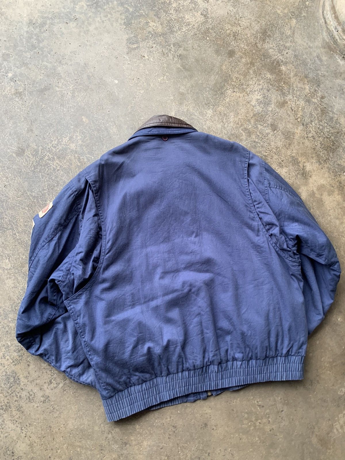 Vintage 🪖Vintage PRACT STUDIO PATCHWORK BOMBER JACKET Size US M / EU 48-50 / 2 - 9 Thumbnail