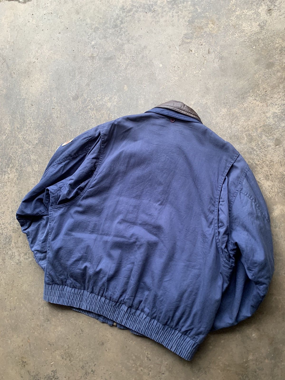 Vintage 🪖Vintage PRACT STUDIO PATCHWORK BOMBER JACKET Size US M / EU 48-50 / 2 - 8 Thumbnail