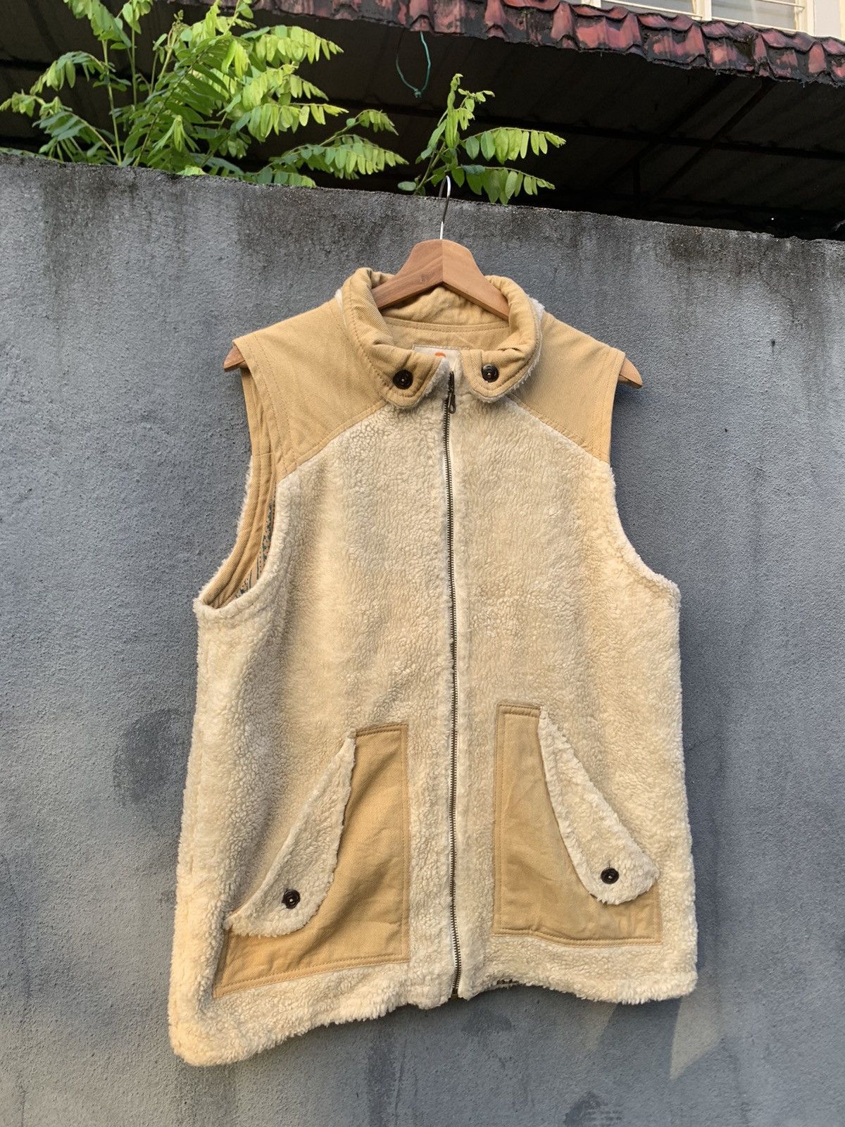 Anime × Japanese Brand 👹ANIMA FLEECE VEST Size US M / EU 48-50 / 2 - 8 Thumbnail