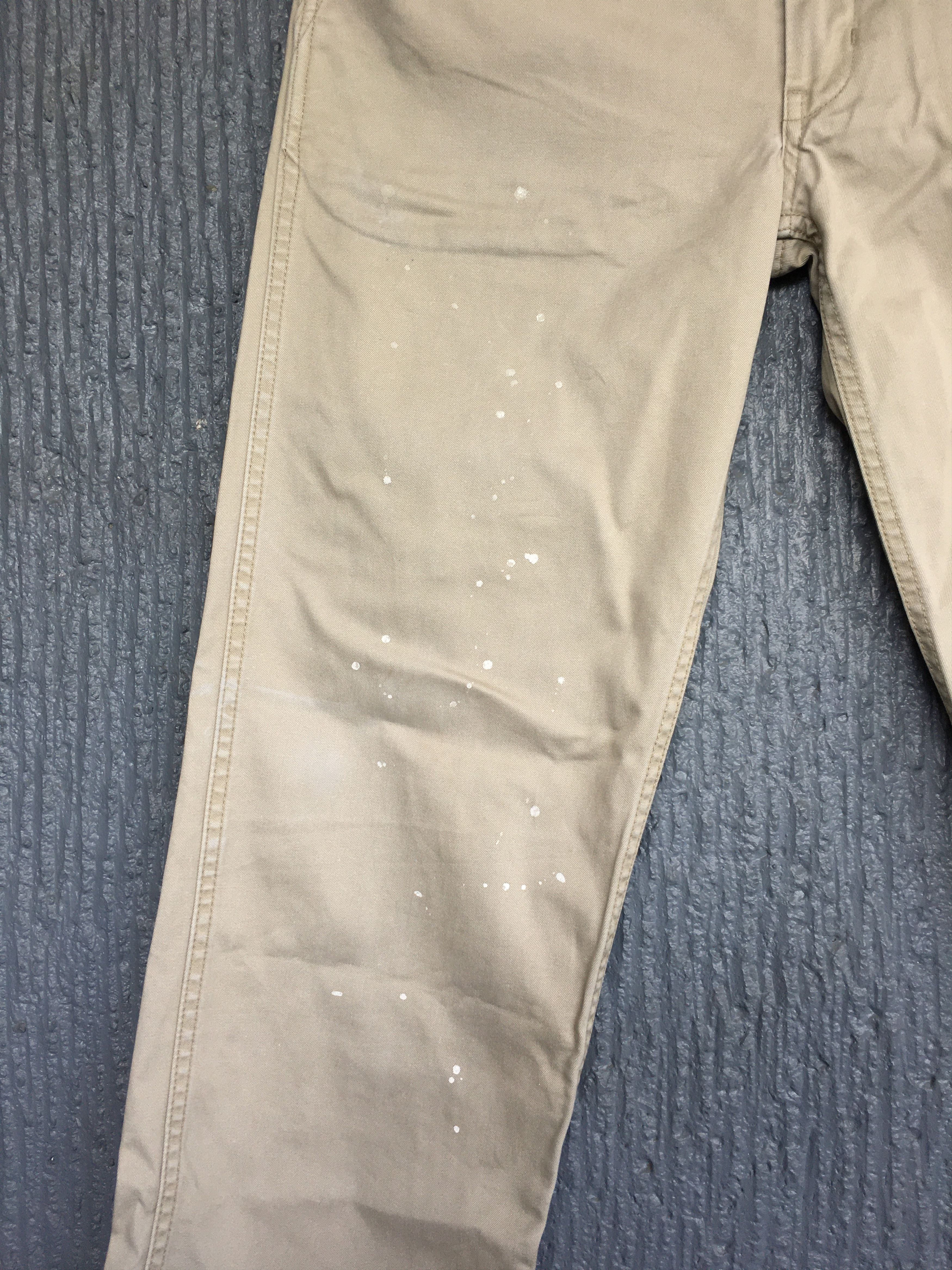 Bape OG Bape Logo Pain Splat Chino Pants Size US 32 / EU 48 - 7 Thumbnail