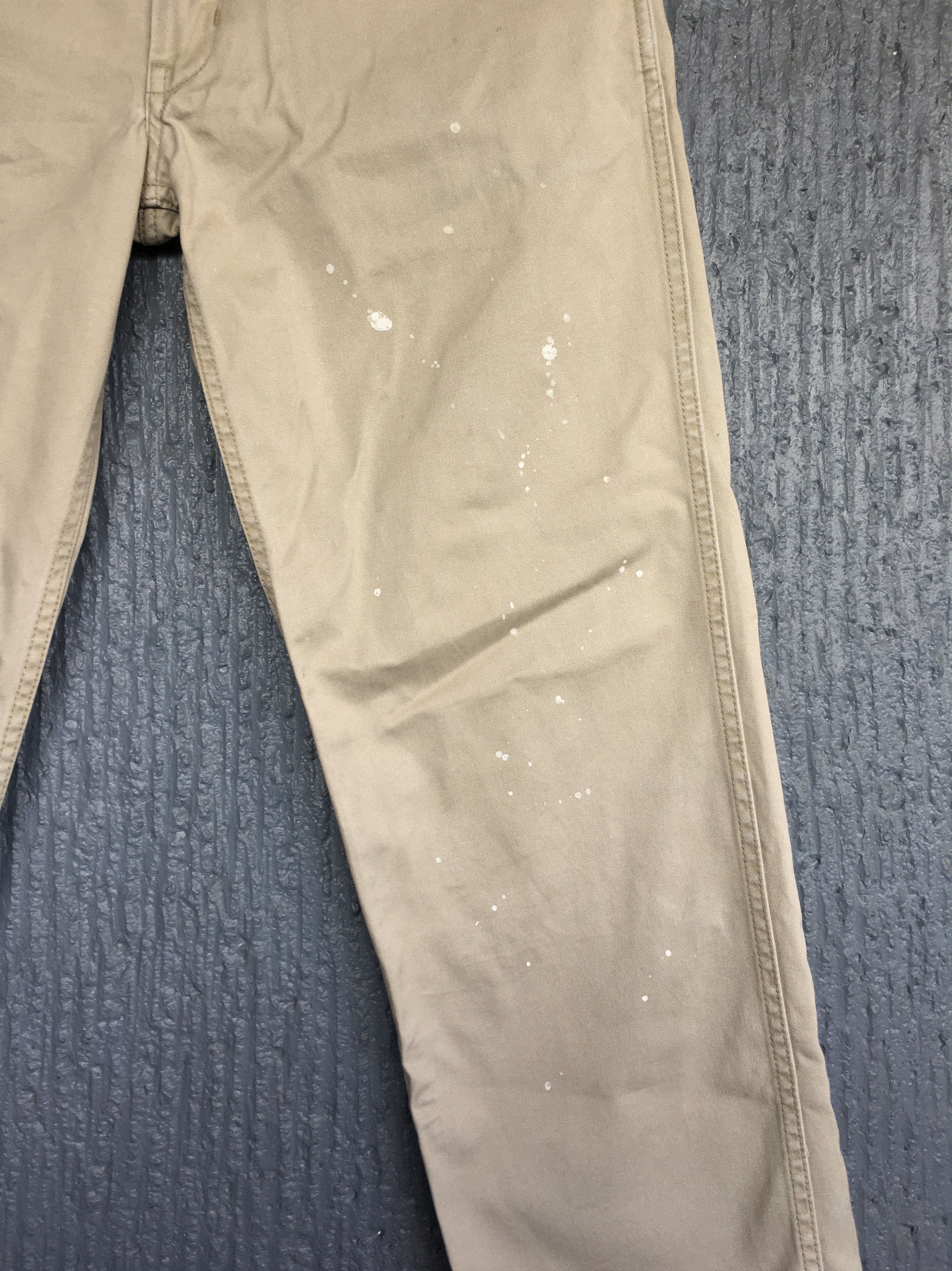 Bape OG Bape Logo Pain Splat Chino Pants Size US 32 / EU 48 - 8 Thumbnail