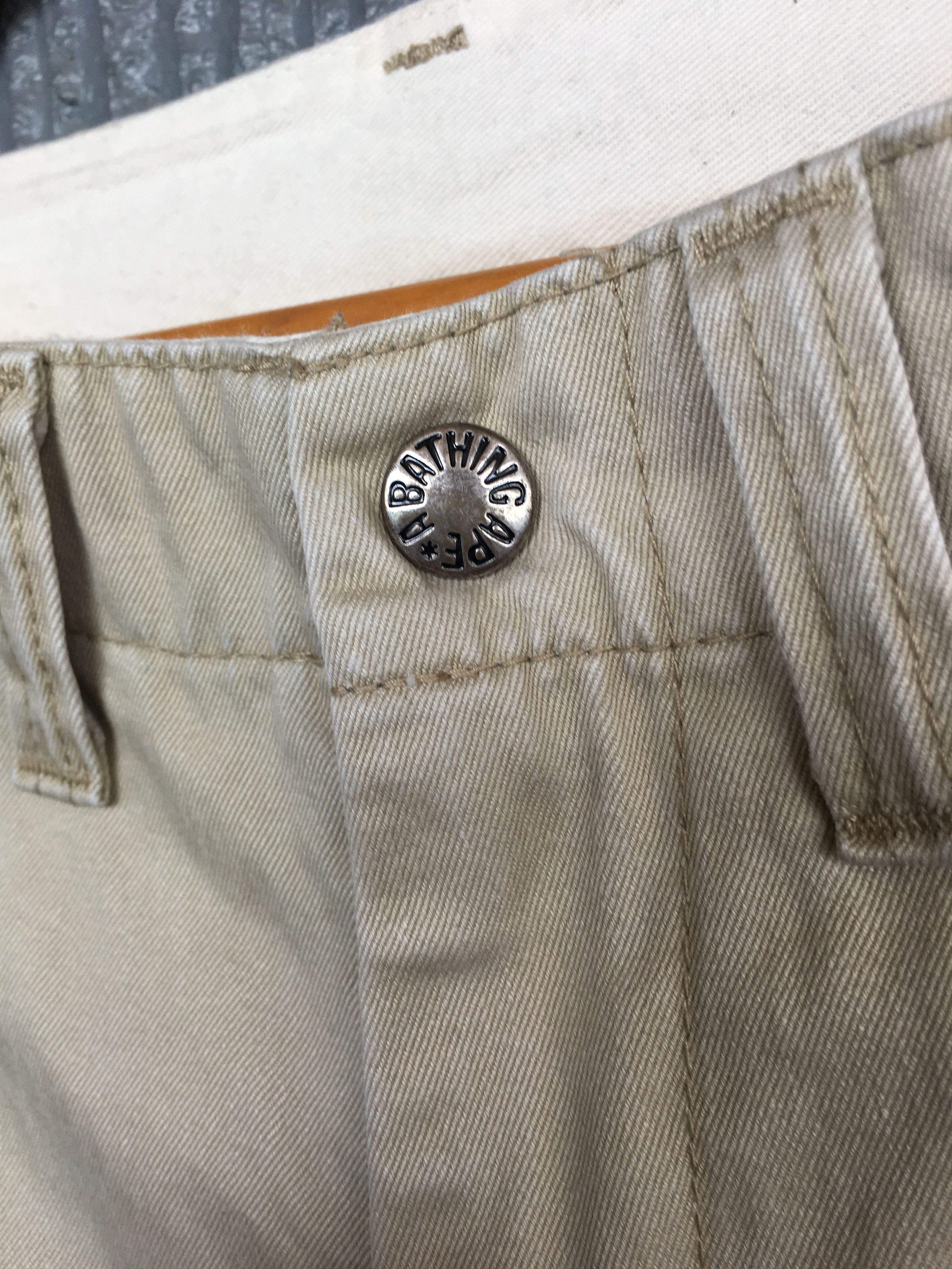 Bape OG Bape Logo Pain Splat Chino Pants Size US 32 / EU 48 - 10 Thumbnail