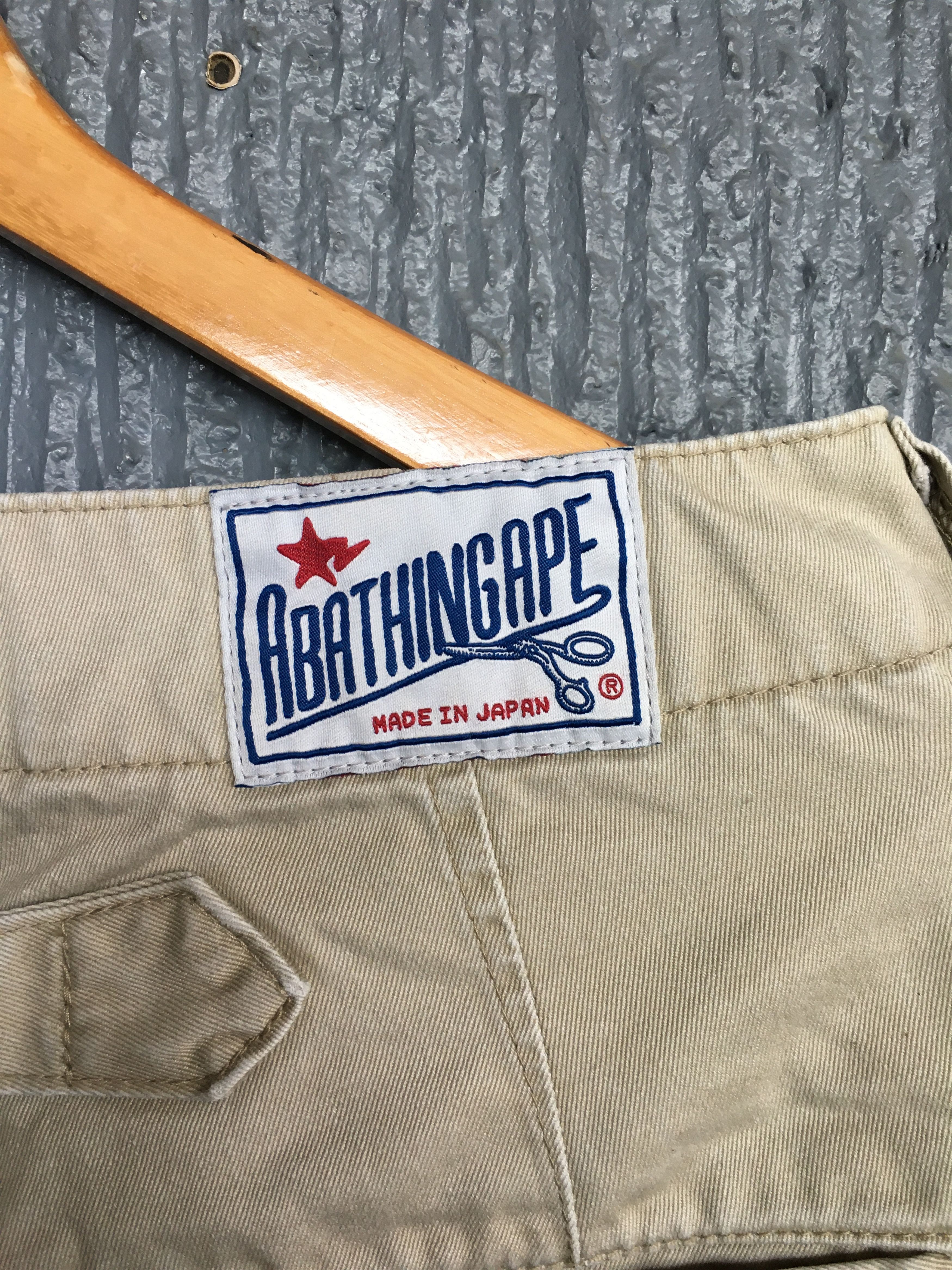 Bape OG Bape Logo Pain Splat Chino Pants Size US 32 / EU 48 - 4 Thumbnail