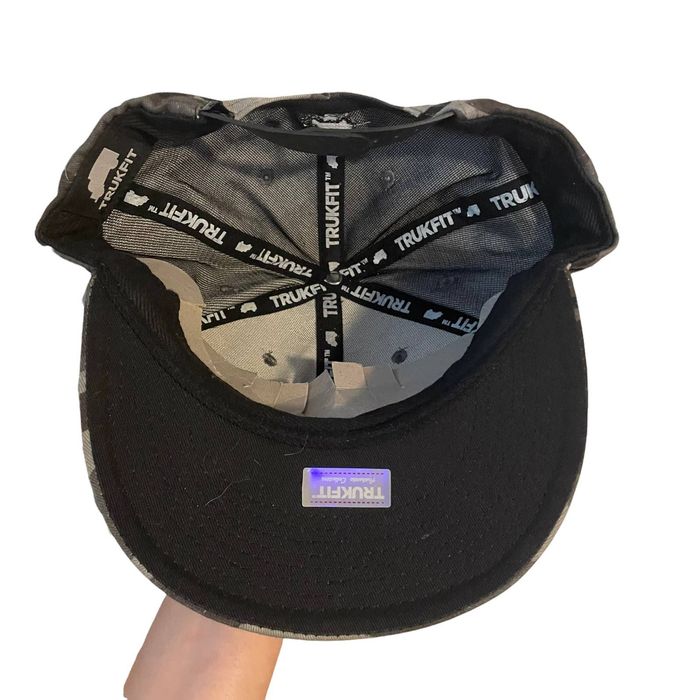 Vintage Camo Trukfit SnapBack hat Grailed