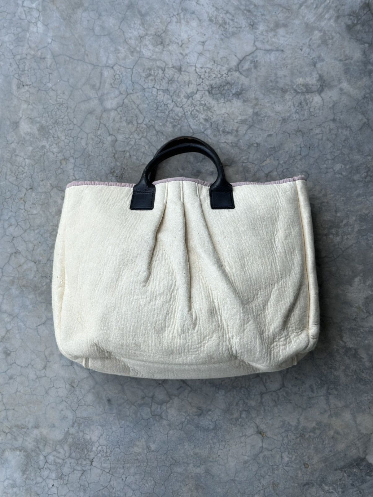 バッグ tricot COMME des GARCONS POUCH HAND BAG tricot COMME des GARÇONS PVC hand bag