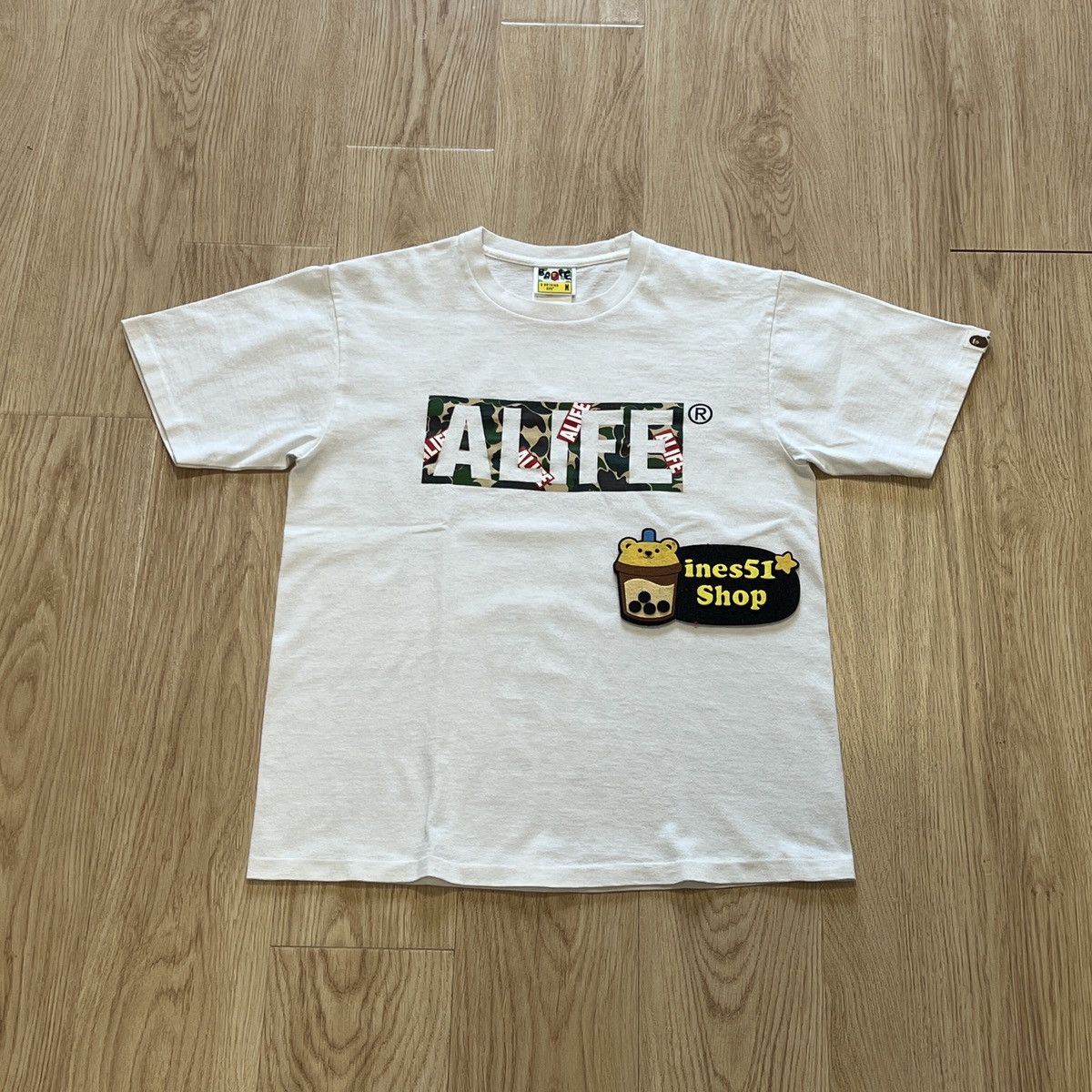 Alife × Bape Bape x Alife Camo Box Tee Size US M / EU 48-50 / 2 - 4 Thumbnail