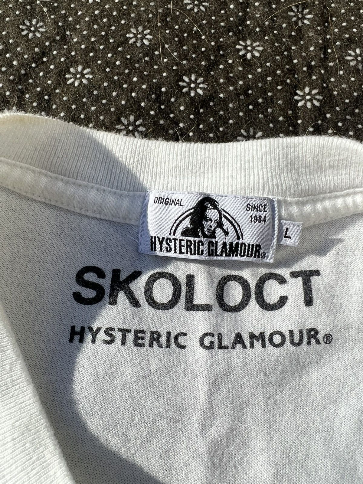 Hysteric Glamour Skoloct x Hysteric Glamour Collab Tee Size L Size L / US 10 / IT 46 - 4 Thumbnail