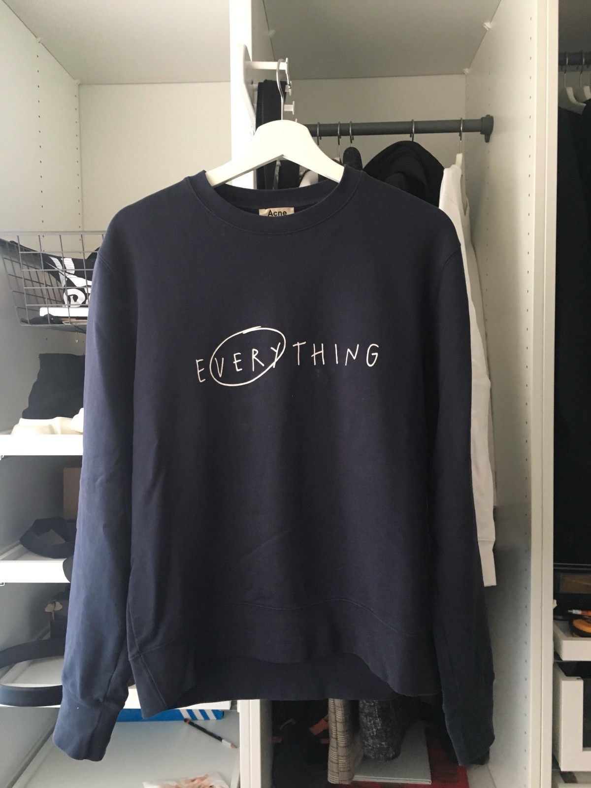 Acne high quality Studios Standard Face PSS15 Sweatshirt