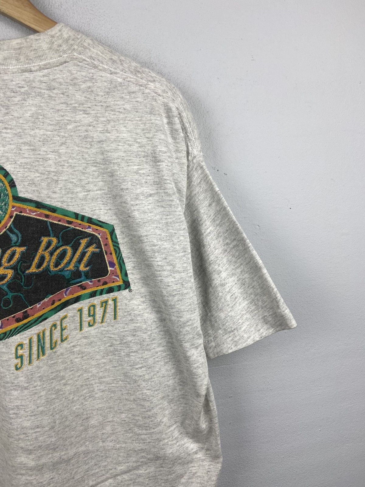 Lightning Bolt × Vintage Vintage 90s Lightning Bolt Surfboard Tee Size US L / EU 52-54 / 3 - 3 Thumbnail