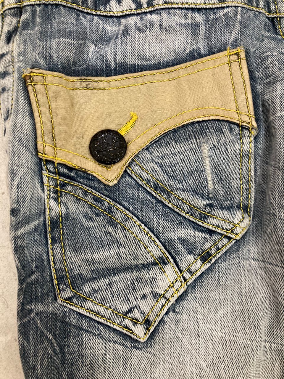 Hysteric Glamour RARE Skulls Blow By Blue Distress Denim Size US 28 / EU 44 - 16 Thumbnail