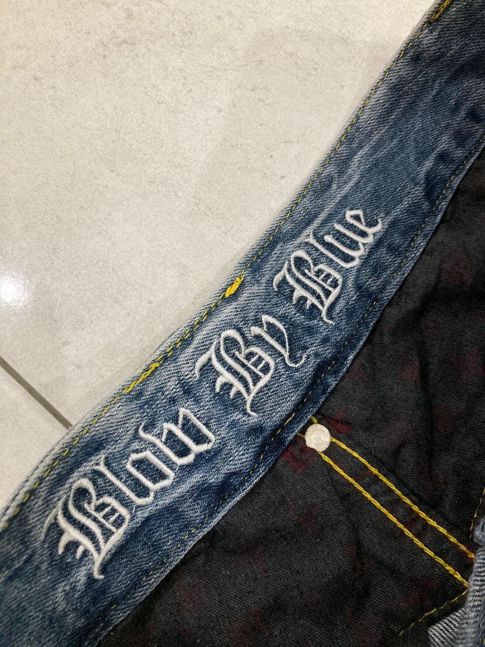 Hysteric Glamour RARE Skulls Blow By Blue Distress Denim Size US 28 / EU 44 - 10 Thumbnail