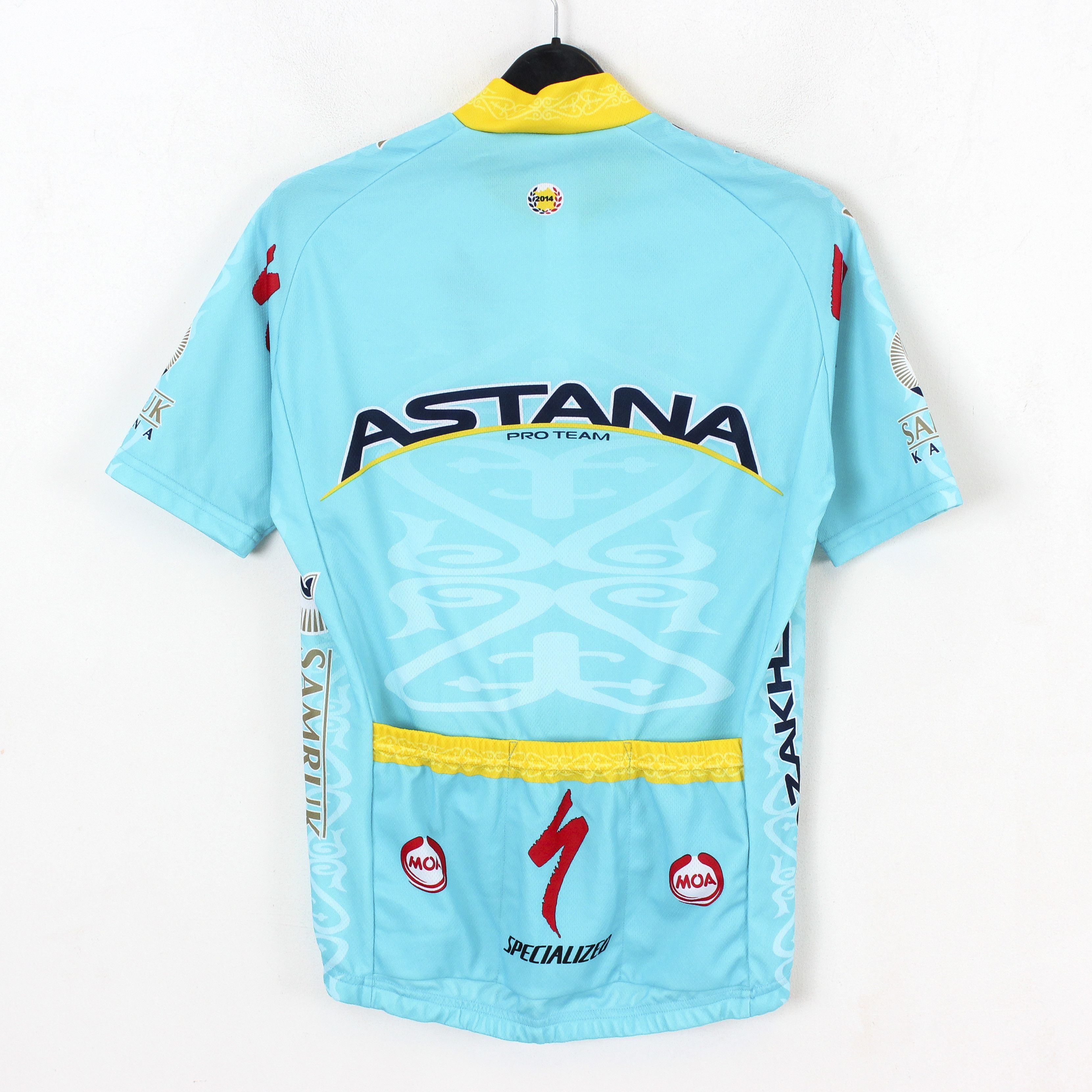 Other Astana Pro Team MOA Specialized Size 2 S Cycling Jersey 2015 Size US S / EU 44-46 / 1 - 3 Thumbnail