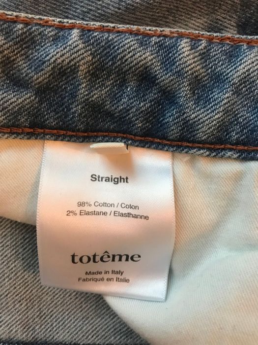 Toteme Totême Straight Jeans Grailed