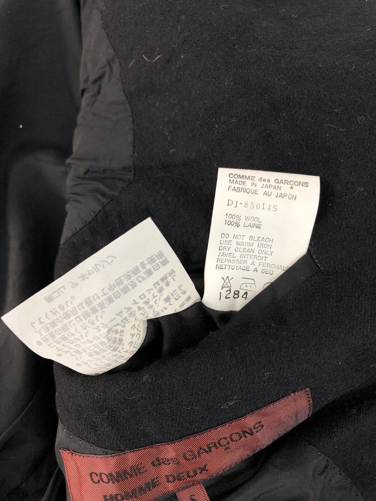 Comme des Garcons Hype Comme Des Garcon Homme Deux Coat Blazer Multipocket Size US S / EU 44-46 / 1 - 8 Thumbnail