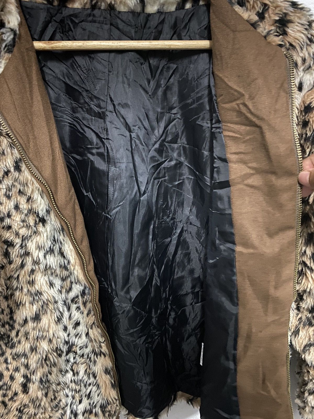 Japanese Brand Vence Exchange Leopard Jacket Animal Print Size L / US 10 / IT 46 - 2 Thumbnail