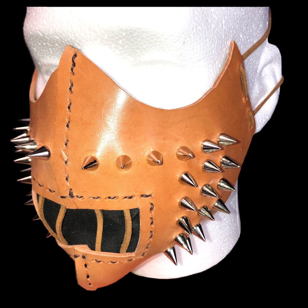 Other Basedbich leather face mask Size ONE SIZE - 3 Thumbnail