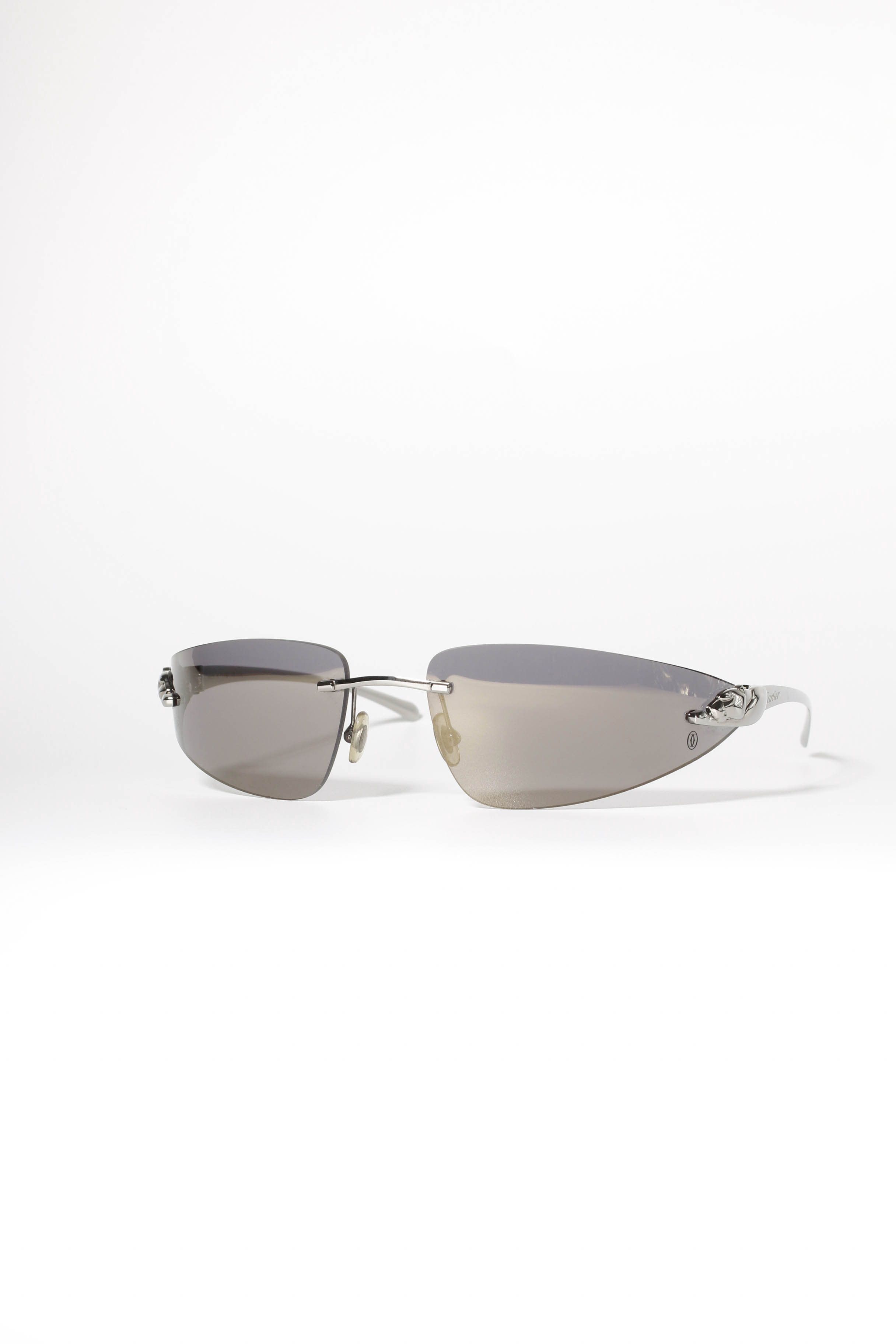 image of Cartier Panthere Sunglasses in Silver, Women's