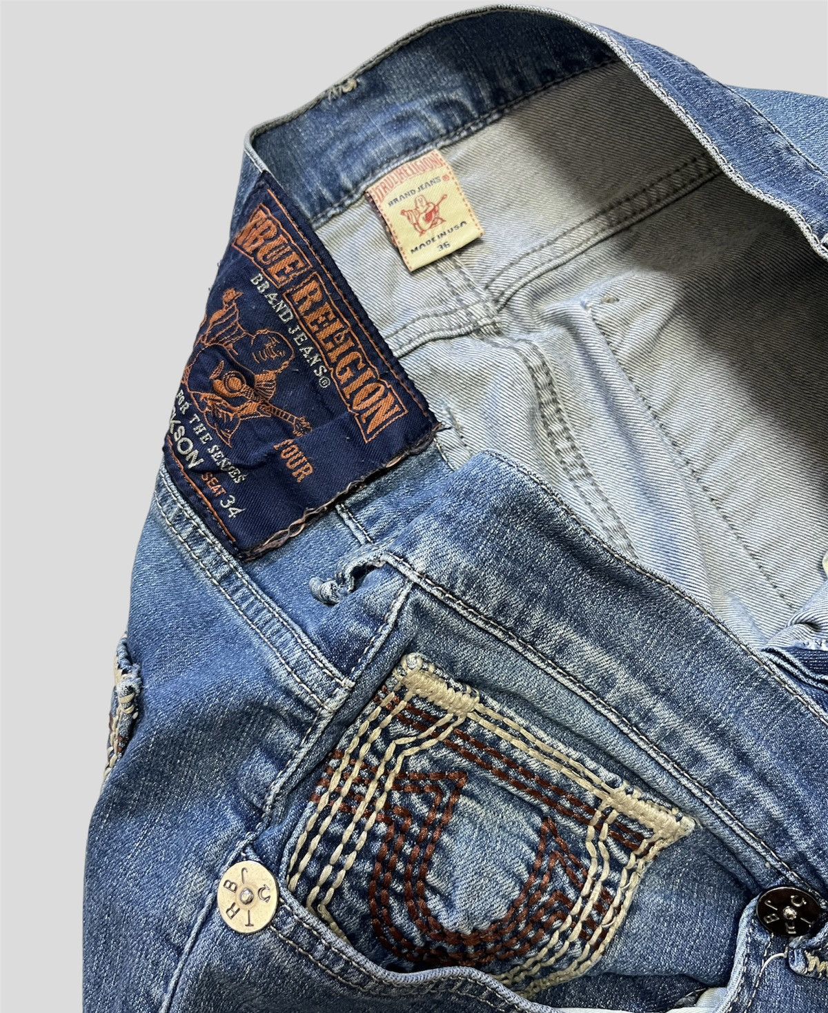 True Religion True Religion Jeans Size US 36 / EU 52 - 8 Thumbnail
