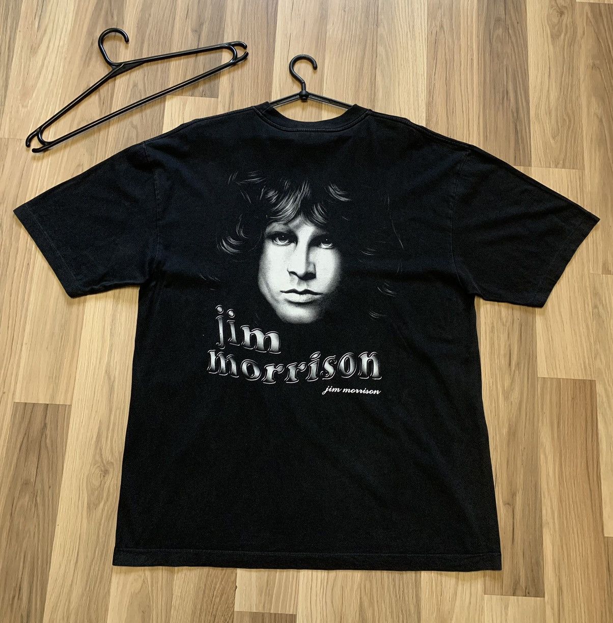 Band Tees Vintage Jim Morrison Bootleg T-shirt Size US XL / EU 56 / 4 - 2 Thumbnail